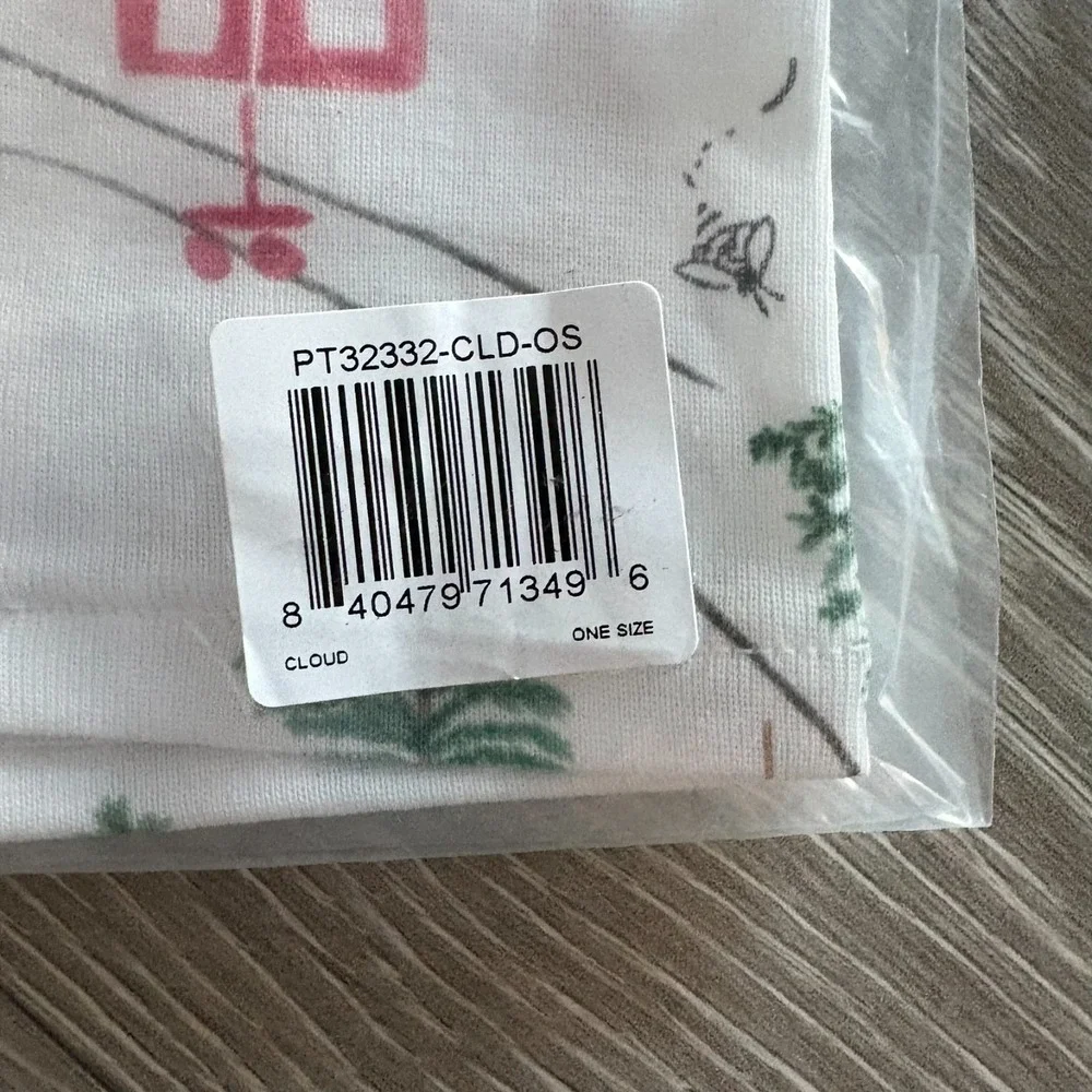 NWT Burt's Bees Organic Cotton Winter Ski Holiday PET BANDANA Matching Jammies